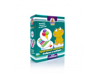 Joc de masa "Broscutele colorate" (l.rusa) Vladi Toys