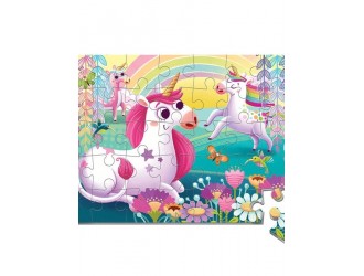 Puzzle moale А4 "Unicorni" 35 piese Vladi Toys