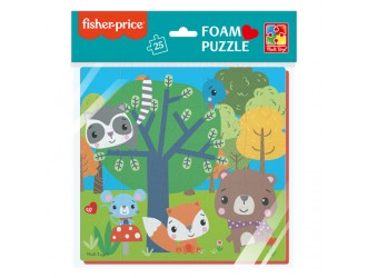 Puzzle moale 22x23 "Fisher Price. Animale din padure" Vladi Toys