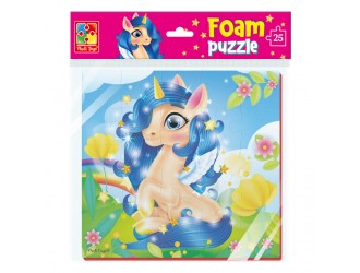 Puzzle moale 22x23 "Fisher Price. Unicorn" Vladi Toys