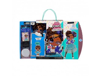Set papusa L.O.L. SURPRISE! seria "O.M.G." – MISS GLAM (cu accesorii)