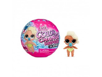 Set papusa L.O.L. SURPRISE! seria "Color Change" - LIL SISTERS