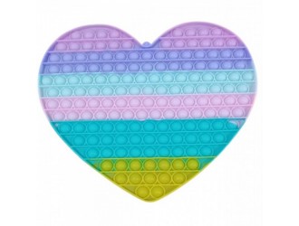 MEGA Pop it & Flip it СЕРДЕЧКА  (30cm) Модеьl 2