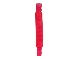 ТРУБКИ FIDGET POP, СУПЕР ЭЛАСТИЧНЫЕ, КРАСНЫЕ
