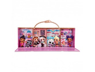 Set de joaca cu papusa L.O.L. SURPRISE! MINI SHOPS 3 in 1