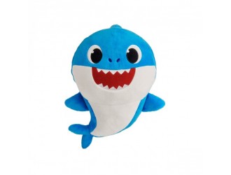 Jucarie de plus Baby Shark Tata Bebelusului Rechin 20cm