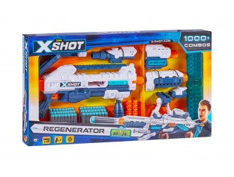 Blaster mitraliera X-SHOT REGENERATOR 48cartuse 30539