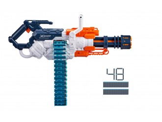 Бластер Пулеметный X-SHOT CRUSHER 48cartuse 01094