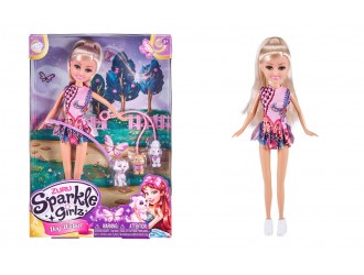 Кукольный набор с фигурками щенков SPARKLE GIRLZ 27CM 00452
