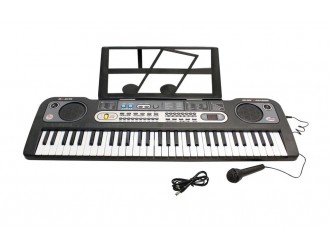 Игрушечное пианино с микрофоном, 61 клавиша 25035