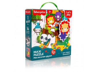 Maxi Puzzle Fisher Price Счастливые друзья Влади