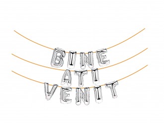 Baloane din folie "Bine Ati Venit"