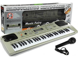 471 Игрушка  пианино с микрофоном MQ807 с USB