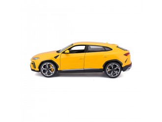 Модель автомобиля Lamborghini Urus (1:18) желтый Bburago