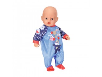 Комбинезон Holiday для куклы Baby Born 43 см (синий)