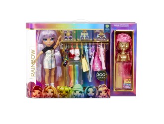 Set Fashion Studio AVERY STYLES Rainbow High cu accesorii