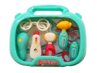 Игровой набор Врач в чемодане Turquoise Suitcase Little doctor