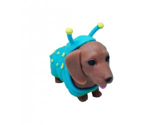 0222-4 Стретч-игрушка Dress Your Puppy S1 (Такса-гусеница)
