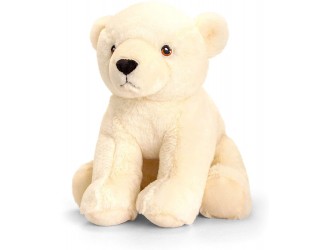 Jucarie de plus Urs Polar Keeleco 25cm