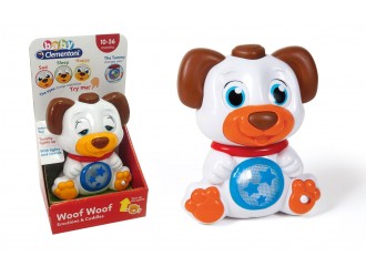 Игрушка Щенок со звуками и светом CLEMENTONI 17239