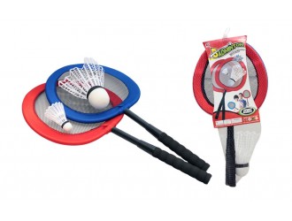 Set palete BADMINTON BIG cu fluturas mare si mic 24972