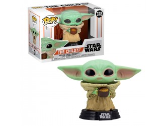 Figurina Funko POP! MANDALORIAN The Child with cup