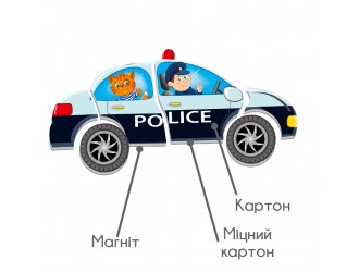 Магнитная игра «Создай свою машину»