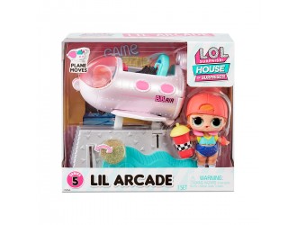 Set papusa L.O.L. SURPRISE! Seria House of Surprises Lil Arcade - Sk8er Grrrl