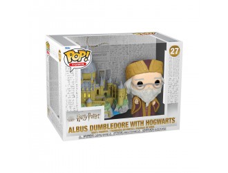 Игровая фигурка Funko Pop! Town - Дамблдор с Хогвардсом