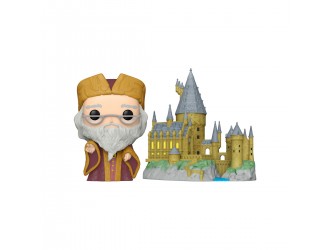 Игровая фигурка Funko Pop! Town - Дамблдор с Хогвардсом