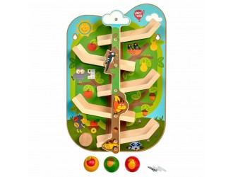Деревянная игра на стене - В лесу Люси и Лео