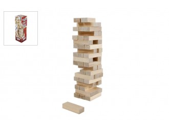 Игра Нестабильная деревянная башня 48 предметов 4.8x16cm