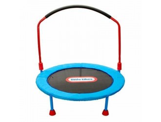 Батут Little Tikes с подсветкой и ручкой