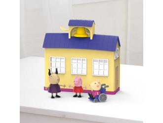 Игровой набор Peppa - Школа Пеппы (3 фигурки, звук)