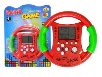 Joc electronic Tetris Steering Wheel, rosu