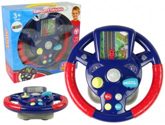 Jucarie volan interactiv cu sunete si lumini