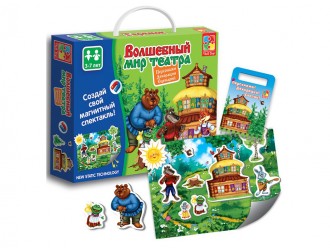 Игра - Домик кролика, Волшебный мир театра игрушек - Vladi Toys