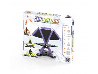 Магнитный конструктор Supermag Technicolor 45 деталей