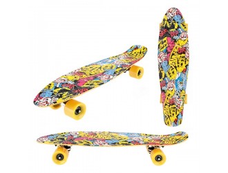 62358A Skateboard multicolor 60cm