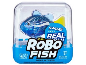 Интерактивная игрушка Robo Alive - Роборыбка голубая