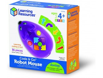 LER2831 Set de joaca Stem Labirint Code&Go Robot Mouse 83 elem. Learning Resources