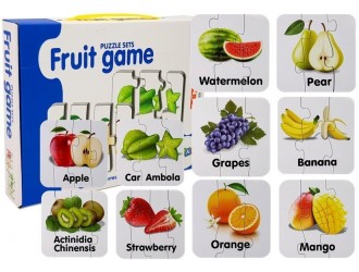 7800 Puzzle educativ 10 tipuri de Fructe