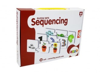 Puzzle educativ 10 tipuri Diverse Secvente