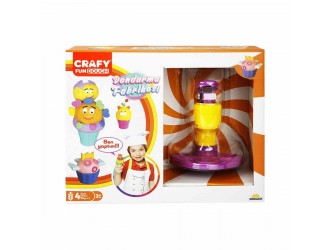 Набор пасты для лепки "Фабрика мороженого" 29 эл. Crafy Dough (4x50гр.)