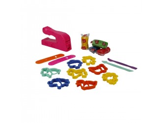 Set pasta de modelat Caldarusa 17 el. Crafy Dough (4x50gr.)