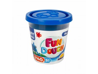 Паста для лепки, синий цвет 140 гр Crafy Dough