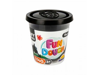 Паста для лепки черный цвет 140 гр Crafy Dough