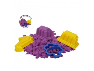 Кинетический песок Фиолетовый 500гр. Crafy Sand