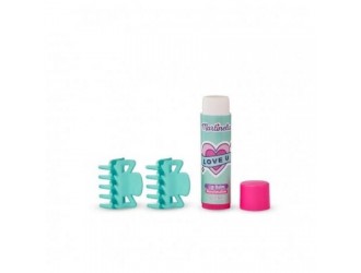 Set Crush Agrafe Si Balsam De Buze Ref 11101 Marsmallow (Verde)