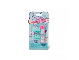 Set Crush Agrafe Si Balsam De Buze Ref 11101 Marsmallow (Verde)